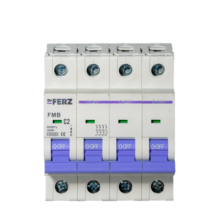 FMB-C 10kA 4P 02 х-ка C Автоматический выключатель